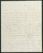 Letter from Arbella Winter Cooke to Samuel Pratt Winter, 1850