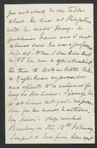 Incomplete Letter from Arbella Cooke, Undated