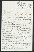 Letter from Cecil Pybus Cooke to Samuel Winter Cooke, August 11, 1886