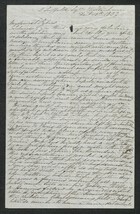 Letter from Anonymous to Cecil Pybus Cooke, December 13, 1852