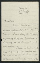 Letter from Caroline Frances Bomford to Samuel Winter Cooke, March 8