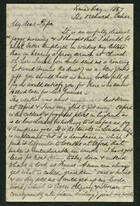 Letter from Charlie Howitt to My dear Papa, December 25, 1867