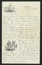 Letter from Godfrey Howitt to Edie Anderson, June 20, 1884