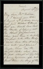 Letter from Charlotte C.F. Hearn to My dear Mrs. Anderson, August 17, 1877