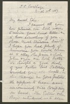 Letter from Annie F. Howitt to Edith Thompson, March 15, 1887