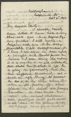 Letter from Annie Howitt to Edith Thompson, February 6, 1890