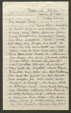 Letter from Annie Howitt to Edith Thompson, October 12, 1890