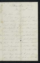 Letter from Charlotte Hearn to Edith Thompson, May 29, 1884