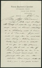 Letter from C. French to Edith Thompson, June 9, 1896