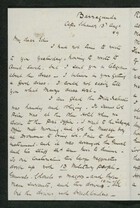 Letter from Robert Anderson to Edith Thompson, August 13, 1889