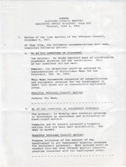 Agenda: Advisory Council Meeting, Executive Office Building Room 415, Tuesday, June 4, 1968