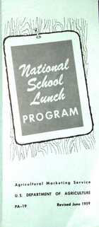 National School Lunch PROGRAM