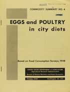 EGGS and POULTRY in city diets