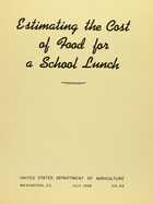 Estimating the Cost of Food for a School Lunch