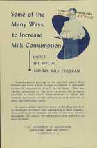 Some of the Many Ways to Increase Milk Consumption