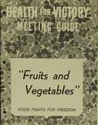 Health for Victory Meeting Guide: Fruits and Vegetables