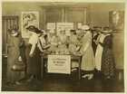 Photograph of Women Signing Food Pledge