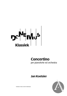 Concertino per Pianoforte ed Orchestra, Op. 15/2