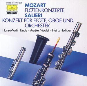 Mozart: Flötenkonzerte/ Salieri: Konzert für Flöte, Oboe und Orchester