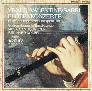 Vivaldi/Valentine/Sarri: Flute Concertos