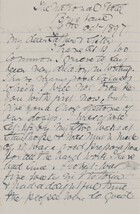 Letter from Janet Jack to Robert and Maggie Jack, October 9, 1897