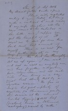 Letter from Robert Logan Jack to Robert and Maggie Jack and Jessie Love, September 22, 1886