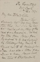 Letter from Janet Jack to Robert and Maggie Jack, February 4, 1891