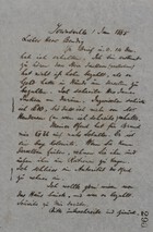 Letter from Robert Logan Jack to Herr Bendig, January 1, 1885