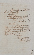 Letter from Robert Logan Jack to F. O. Bryant, September 14, 1885