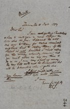Letter from Robert Logan Jack, October 11, 1887