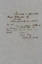 Letter from Robert Logan Jack to George Bellingham, April 13, 1888