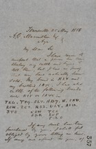 Letter from Robert Logan Jack to A. C. Macmillan, May 28, 1886