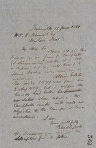 Letter from Robert Logan Jack to H. P. H. Bernwell, June 11, 1888