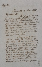 Letter from Robert Logan Jack, November 10, 1888
