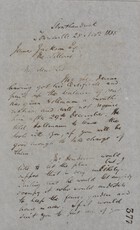 Letter from Robert Logan Jack to James Jackson, November 28, 1888