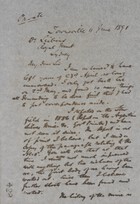 Letter from Robert A. Jack to Dr. A. Leibins, June 11, 1891