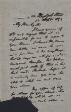 Letter from Robert Logan Jack to John S. Lyster, September 13, 1893