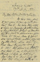 Letter from Janet Love Jack to Robert, Margaret, and Maggie Jack, February 27, 1881