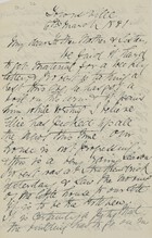 Letter from Janet Love Jack to Robert, Margaret, and Maggie Jack, March 6, 1881