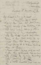 Letter from Ellie Love Macpherson to Robert, Margaret, and Maggie Jack, January 1, 1882