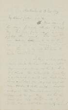 Letter from Robert Logan Jack to Robert and Maggie Jack, February 3, 1883