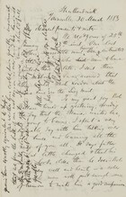 Letter from Robert Logan Jack to Robert and Maggie Jack, March 30, 1883