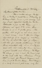 Letters from Robert Logan Jack and Janet Love Jack to Robert and Maggie Jack, October 5, 1884