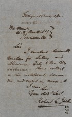 Letter from Robert Logan Jack, July 1884