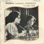 Women's National Conference: 3-5 July 1976 [Issued by Women's Organization Secretariat, Central Committee, Arab Socialist Union]