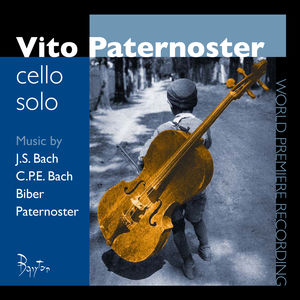 Solo cello works by JS Bach, CPE Bach, Biber and Paternoster