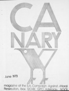 Canary  - June, 1973