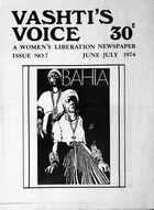 Vashti's Voice: - Issue No 7, June-July 1974