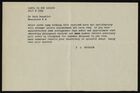 Letter from J. L. Nusbaum to Ruth Benedict, July 9, 1931
