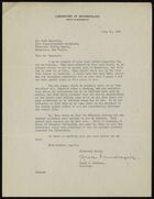 Letter from Jesse Nusbaum to Ruth Benedict, July 21, 1931